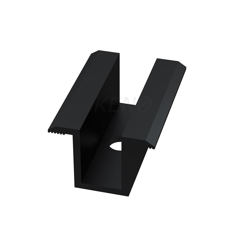 Mittelklemme Schwarz