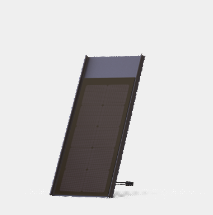 eTile Flat / Stehfalzblech mit Solarzellen